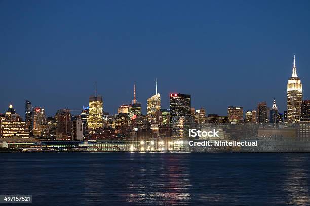 Midtown New York City Skyline Stock Photo - Download Image Now - Architecture, Arranging, Building Exterior