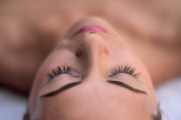 istock Woman relaxing at the spa 497157862