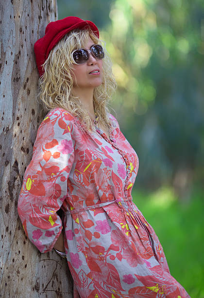 Young Woman in Forest