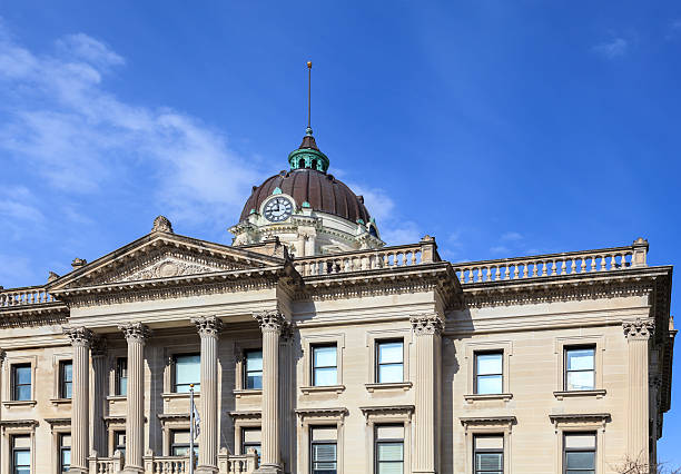 istock Bloomington Illinois City Hall 497158475