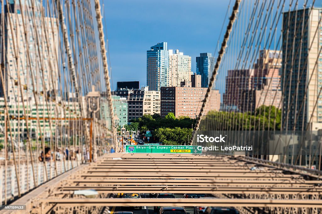 Vista grattacieli di Brooklyn - Foto stock royalty-free di Acciaio