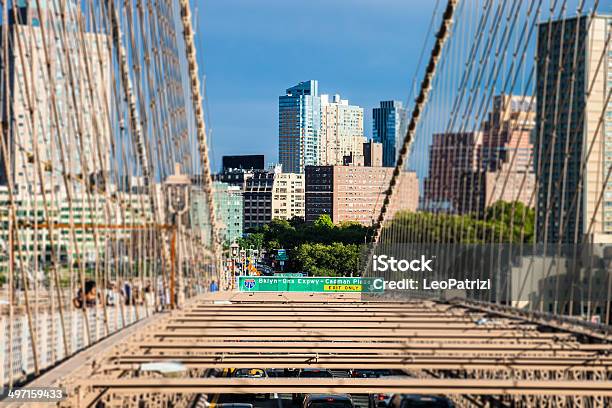 Vista Para Arranhacéus De Brooklyn - Fotografias de stock e mais imagens de Ao Ar Livre - Ao Ar Livre, Arame, Arquitetura