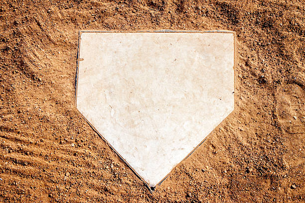 placa de inicio - baseball fotografías e imágenes de stock