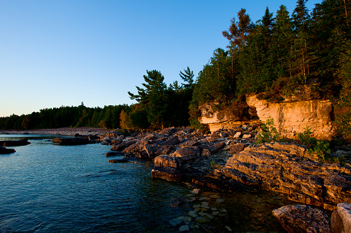 Bruce Peninsula at Cyprus lake, Ontario