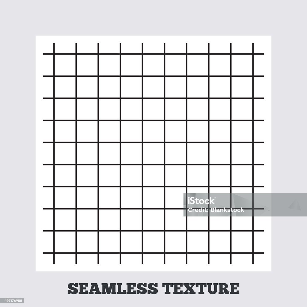 Grid Cells Pattern Cell Grid Stripped Geometric Seamless Pattern Stock Illustration ...