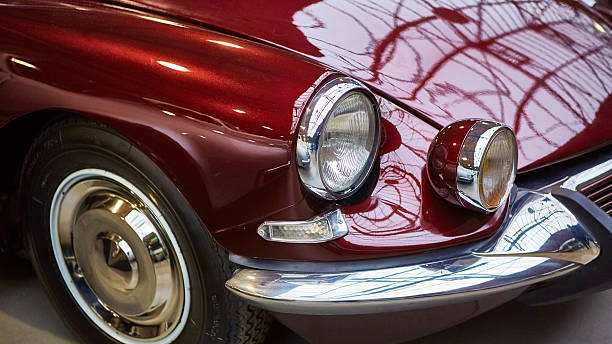 istock Detail of classic car 497178168