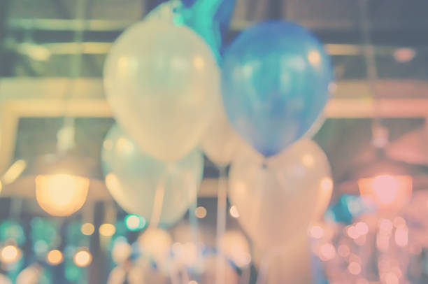 istock Blur balloons in the party 497179410