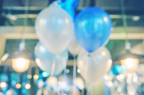 istock Blur balloons in the party 497179446