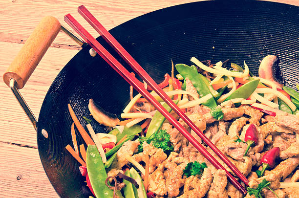 istock china wok- vintage style 497179941