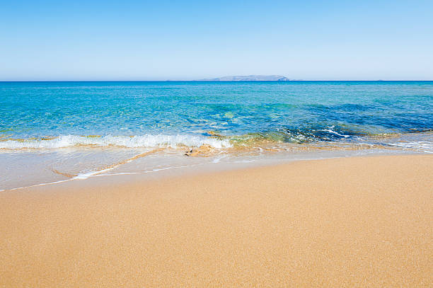istock Beautiful tropical beach with turquoise water and white sand. 497181828