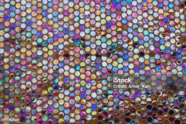 Iridescent Mosaic Stock Photo - Download Image Now - Backgrounds, Bright, Color Image