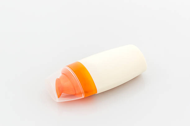 istock Plastic bottle for beauty product. 497182538