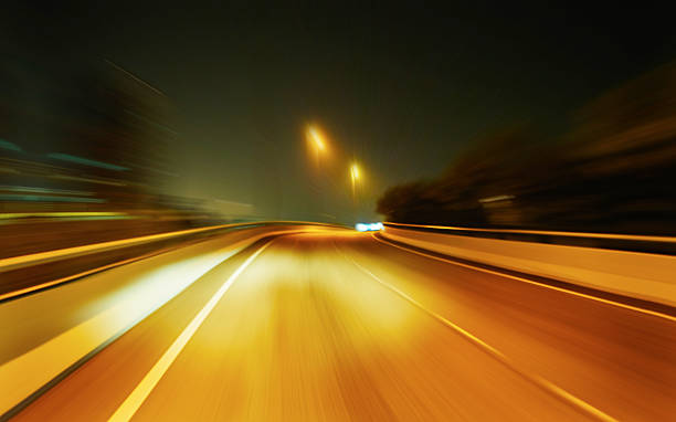 istock Abstract transport blur background,night scene 497183040
