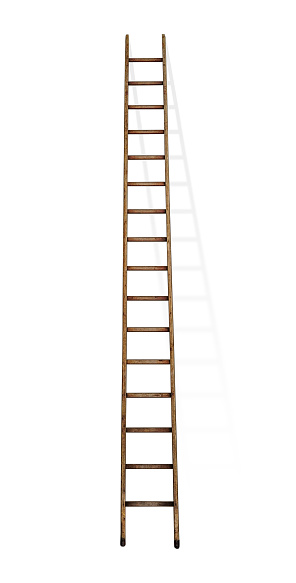 wooden ladder photo