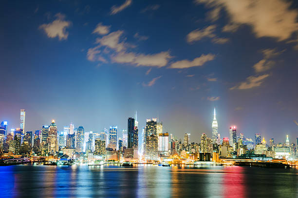 istock Evening view of Midtown Manhattan over the Hudson River 497184548