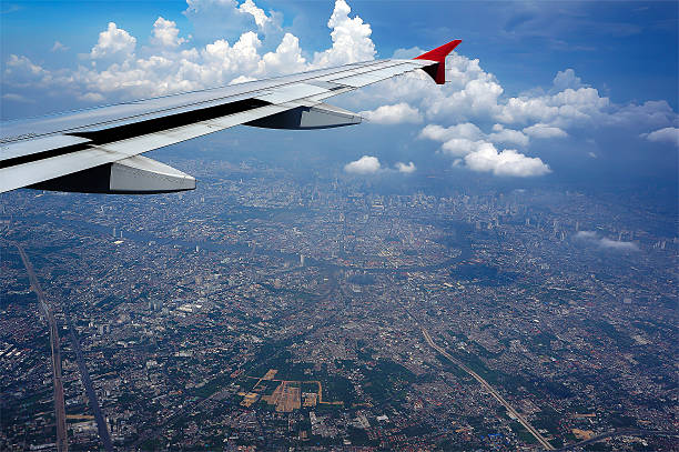 istock Bangkok from aircraft window 497185989