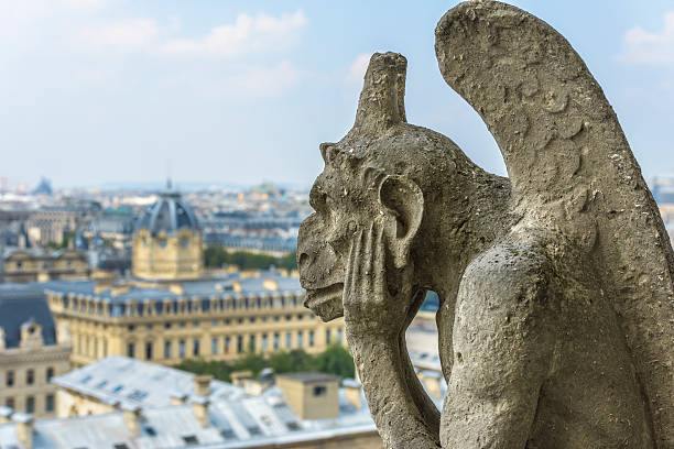 istock Aerial View of Paris from Notre-dame 497186207