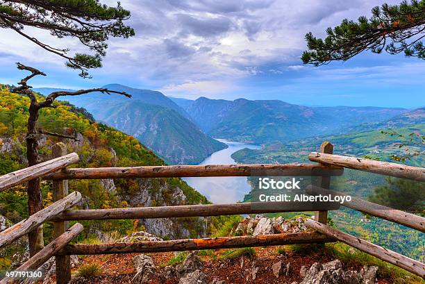 Banjska Stena Viewpoint At Tara National Park Serbia Stock Photo - Download Image Now