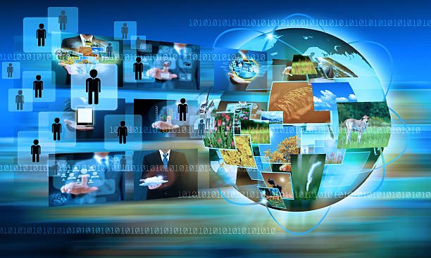 istock Television and internet production .technology and business conc 497199083