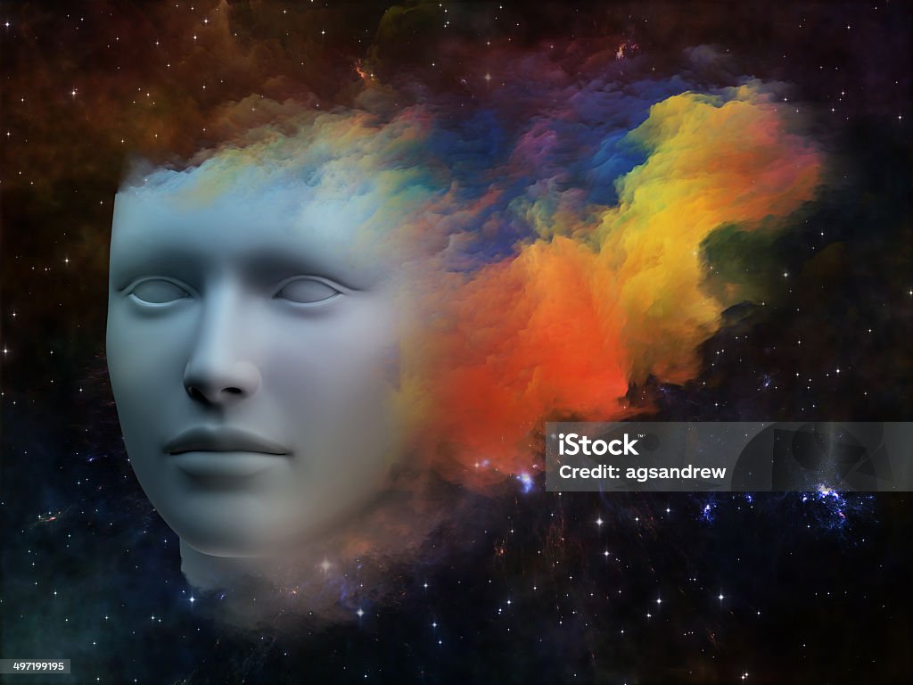 Spettro della mente - Foto stock royalty-free di Allegoria