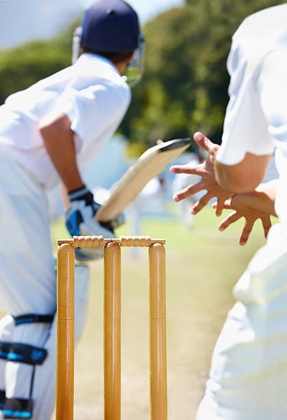 istock Facing a bowler with the new ball is always tricky 497200353