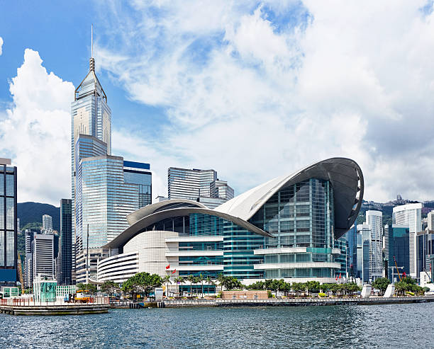 istock Hong Kong Victoria Harbor morning 497202653