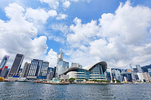 istock Hong Kong Victoria Harbor morning 497202657
