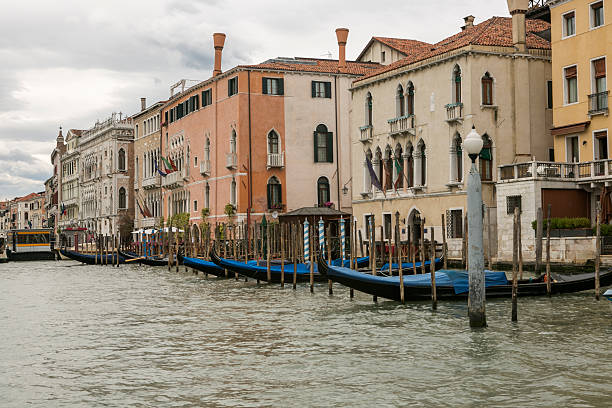 istock gondolas at water channel of venice italy 497202935
