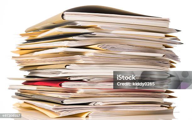 Files Stock Photo - Download Image Now - Business, Color Image, Copy Space