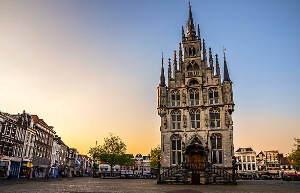 istock City town hall of Gouda 497208733