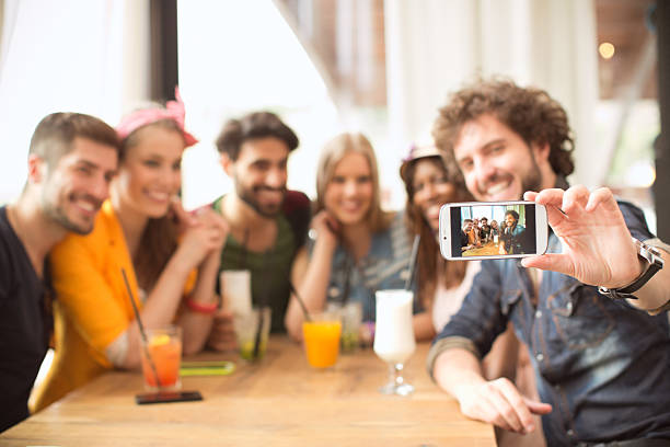 istock Friends having fun at the bar. 497209959
