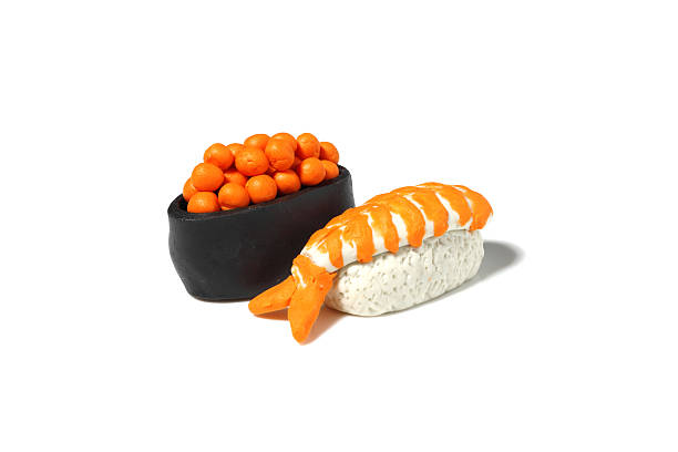 istock miniature sushi model from japanese clay 497209992