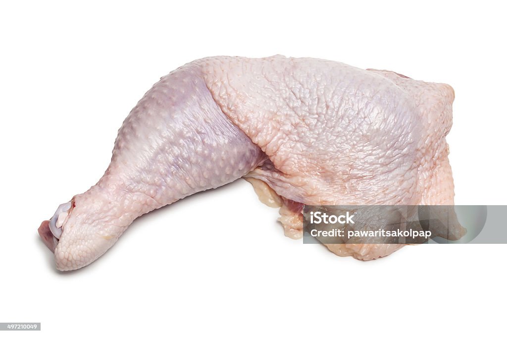 Raw chicken thigh Chicken - Bird Stock Photo