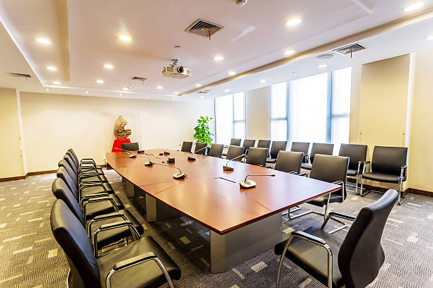 istock Business meeting room in office 497210637