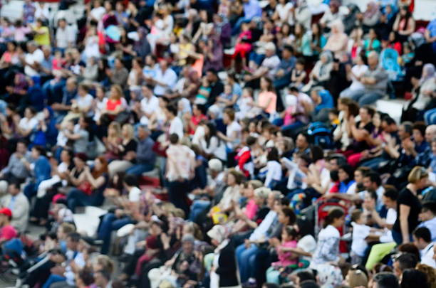 istock Blurred crowd of spectators in a stadium 497212839