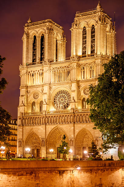 istock Paris Notre Dame at night 497212927