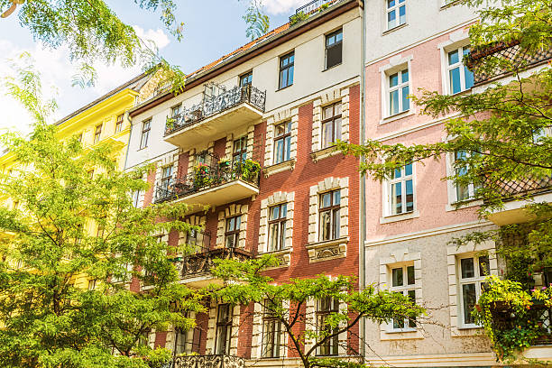 istock Restored old apartment building in Berlin 497212969