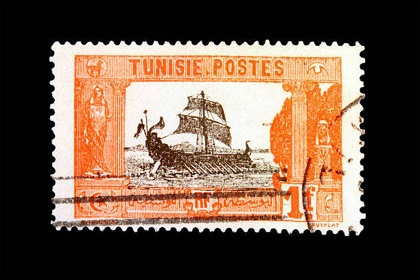 istock Post stamp of Tunisia 497213139