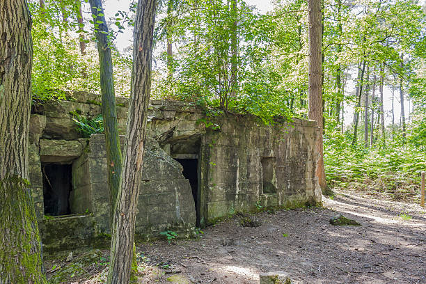 istock Bunker of world war 1 in flanders fields 497214703