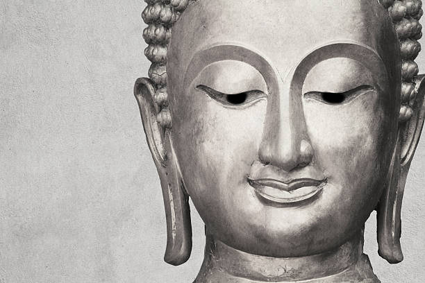 istock Statue of Buddha space for your text 497215729
