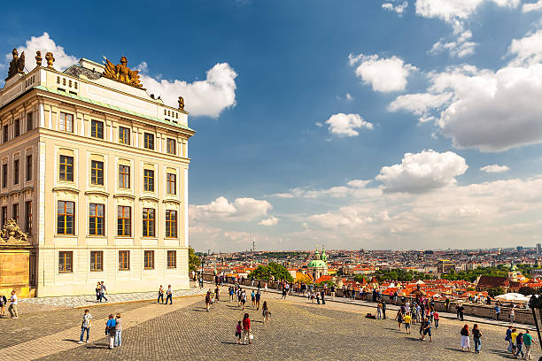 istock Panorama of Prague, Czech Republic 497217480