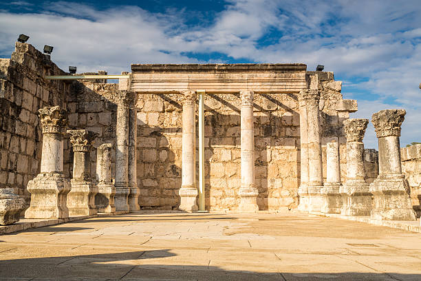 istock Synagogue in Jesus Town of Capernaum 497217562