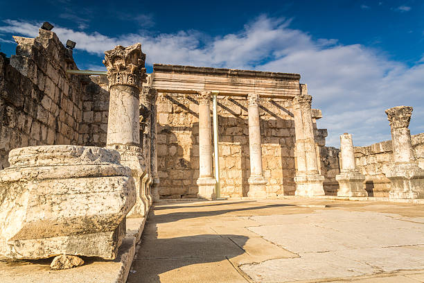 istock Synagogue in Jesus Town of Capernaum 497217974