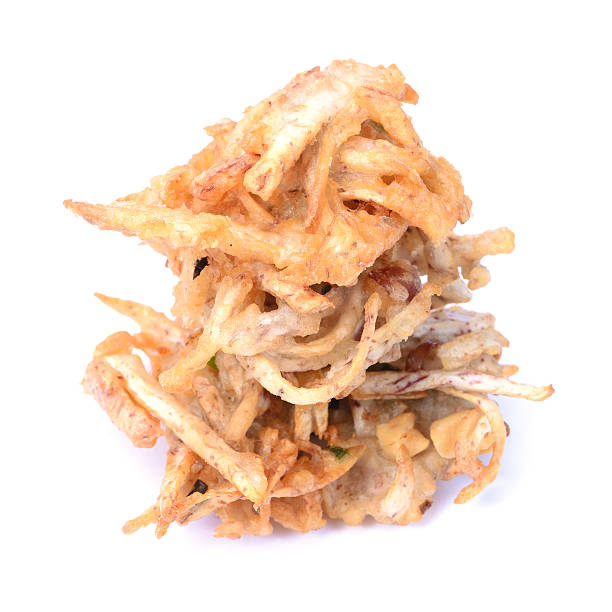 istock Fried taro chips, appetizer, Vegetarian Festival 497217980