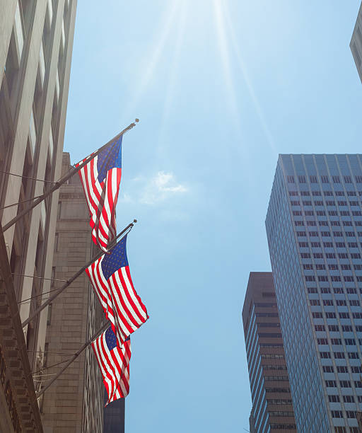 istock American flags in New York City 497219796