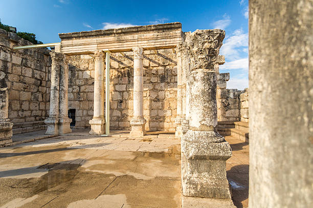 istock Synagogue in Jesus Town of Capernaum 497220368