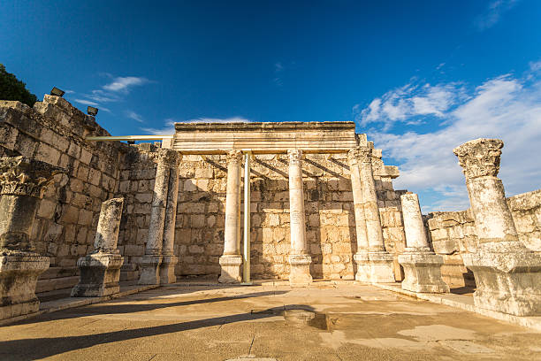 istock Synagogue in Jesus Town of Capernaum 497222512