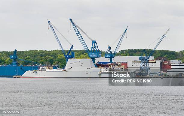 Navys New Stealth Destroyer The Zumwalt Stock Photo - Download Image Now - Air Force, American Culture, Armed Forces