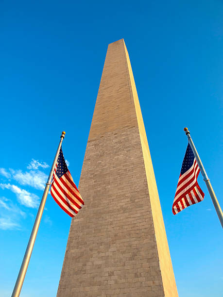 istock USA Flags in the Washington Monument 497227277