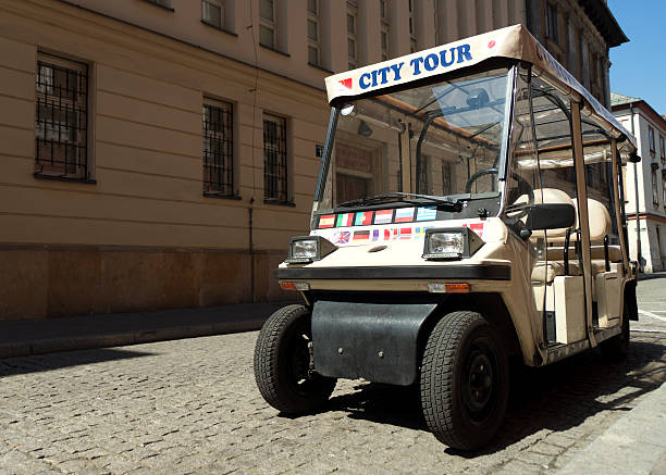 istock City tour electric car 497231379